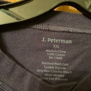 J. PETERMAN XXL 100% COTTON PULLOVER SWEATER/SWEATSHIRT EXCELLENT CONDITION